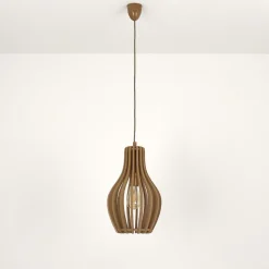 Nowodvorski Hängeleuchte Modern in Holz Optik< Hängelampen|Esszimmer Lampen