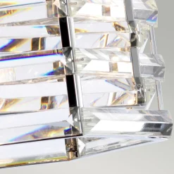 Elstead Hängeleuchte Modern Metall Kristall E27 BERSIVA< Hängelampen|Esszimmer Lampen