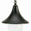 Außenleuchten Antik|Rustikale Außenleuchten*Lido Hängeleuchte Outdoor Schwarz Rustikal Aluminium IP43