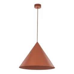 TK Lighting Hängeleuchte Retro Ø 50 cm H: max. 170 cm verstellbar E27 Rot< Hängelampen|Esszimmer Lampen