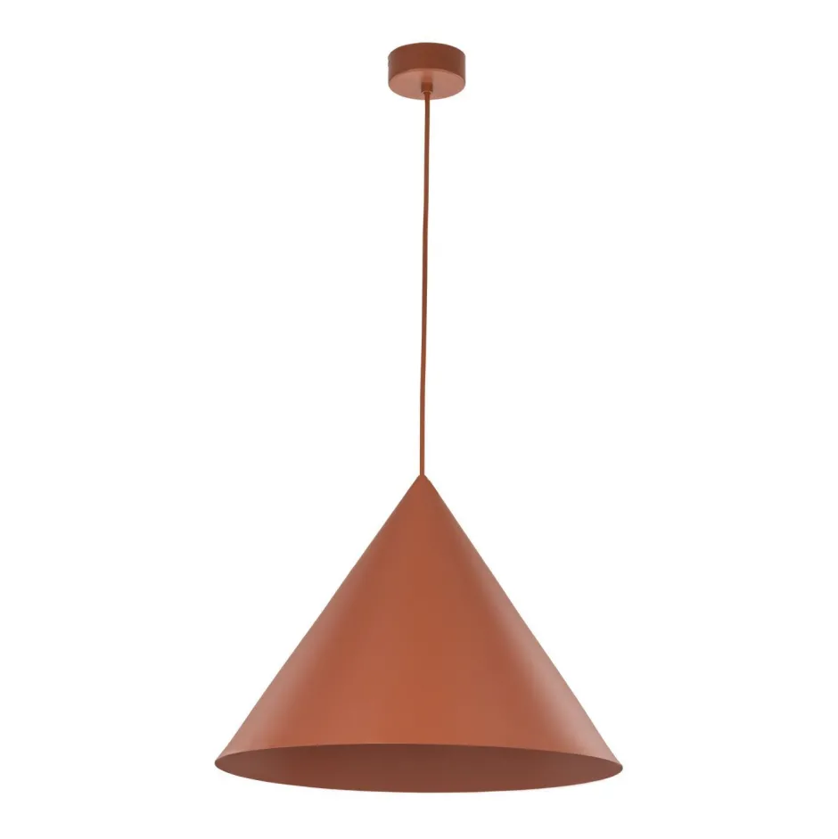 TK Lighting Hängeleuchte Retro Ø 50 cm H: max. 170 cm verstellbar E27 Rot< Hängelampen|Esszimmer Lampen