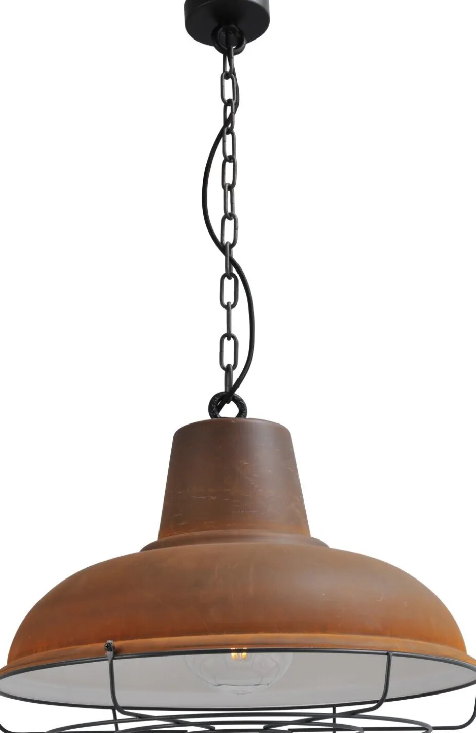 Hängelampen|Industrie Lampen*Masterlight Hängeleuchte Rost Ø48,5cm