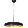 By Rydéns Hängeleuchte rund D: 50 cm Metall in Schwarz Gold G9< Hängelampen|Wohnzimmerlampen