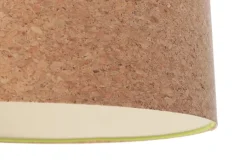 BPS Koncept Hängeleuchte rund Kork Ø 50 cm E27 Modern Wohnzimmer< Moderne Lampen|Wohnzimmerlampen