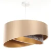 Hängelampen|Bürolampen*BPS Koncept Hängeleuchte Satin E27 rund D: 50 cm in Gold Bunt