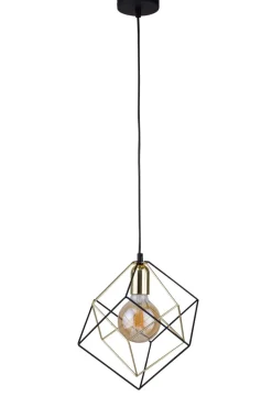 TK Lighting Hängeleuchte Schwarz Gold Metall Esstisch Lampe< Hängelampen|Esszimmer Lampen