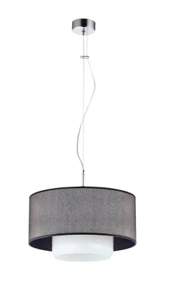 Hängelampen|Moderne Lampen*Jupiter Hängeleuchte Schwarz Weiß Ø35cm Esszimmer