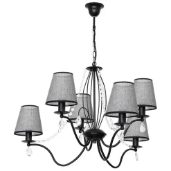 Hängelampen|Esszimmer Lampen*Luminex Hängeleuchte SIMONE Ø82cm 6-flmg