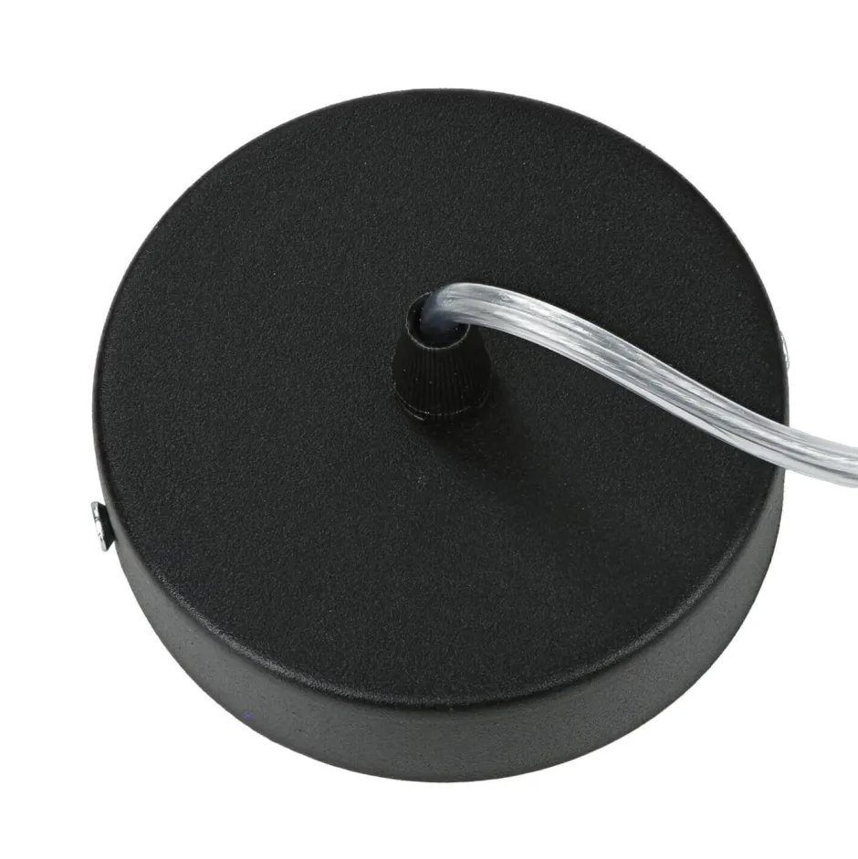 BPS Koncept Hängeleuchte Stoff Ø40cm Rot Gold Retro Esstisch< Hängelampen|Esszimmer Lampen