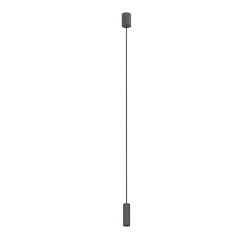 Nowodvorski Hängeleuchte verstellbar GU10 R35 Ø 4 cm Grau Metall Modern< Hängelampen|Schlafzimmer Lampen