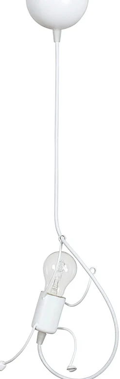 Kinderzimmerlampen|Kinderlampen*Emibig Hängeleuchte Weiß Für Kinder verspielt E27 Bobby