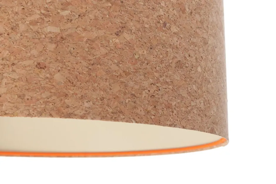 BPS Koncept Hängeleuchte Wohnzimmer E27 Ø 40 cm Kork Modern Boho< Hängelampen|Moderne Lampen