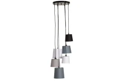 Hängelampen|Esszimmer Lampen*Invicta Interior Hängeleuchte Wohnzimmer Weiß Grau Beige Modern Design