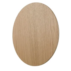 TK Lighting Holz Wandlampe rund Ø 30 cm flach indirektes Licht< Holzlampen|Moderne Lampen