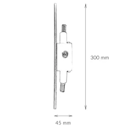 TK Lighting Holz Wandlampe rund Ø 30 cm flach indirektes Licht< Holzlampen|Moderne Lampen