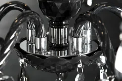 Invicta Interior Imposant Pendellampe Klassisch E14 Schwarz Acryl< Hängelampen|Designerlampen