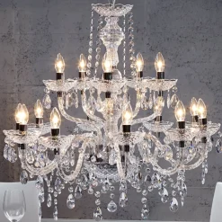 Invicta Interior Imposanter Kronleuchter Klassisch E14< Hängelampen|Esszimmer Lampen