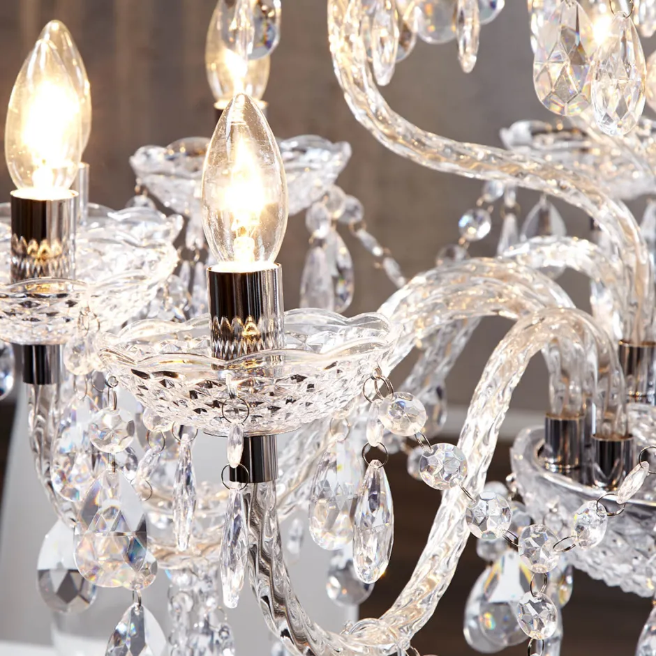 Invicta Interior Imposanter Kronleuchter Klassisch E14< Hängelampen|Esszimmer Lampen