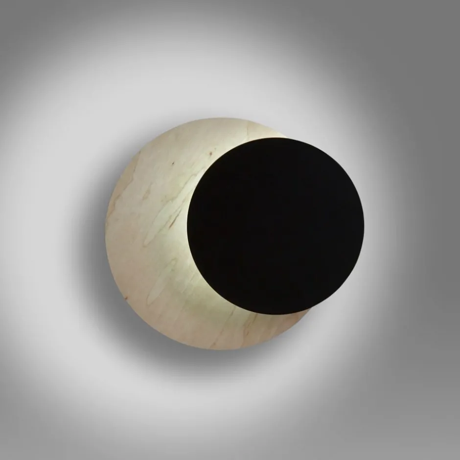 Wandleuchten|Flurlampen*Emibig Indirekte Wandlampe Holz Metall Skandinavisch G9 Flur