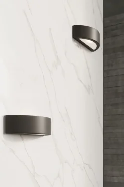 Wandleuchten|Flurlampen*Sollux indirekte Wandlampe Schwarz Up Down 40 cm breit E27