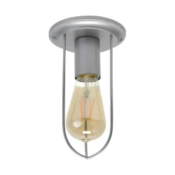 Easylight Industrial Deckenleuchte Metall Grau E27 STEPP< Deckenleuchten|Flurlampen