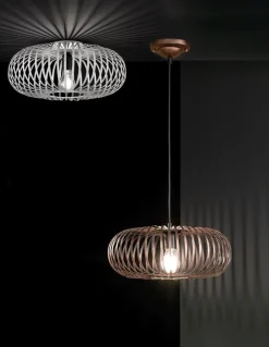 Trio Reality Industrial Deckenleuchte Metall Kupfer Antik E27 Ø40 cm< Flurlampen|Bürolampen