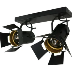 Spots|Badezimmer Lampe*Steinhauer Industrial Deckenstrahler Metall L:58 cm E27 flexibel