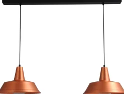 Hängelampen|Industrie Lampen*Masterlight Industrie Hängelampe Kupfer 2xE27 Ø35cm Made in EU