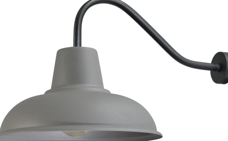 Masterlight Industrie Hotelleuchte E27 in Anthrazit< Wandleuchten|Küchenlampen