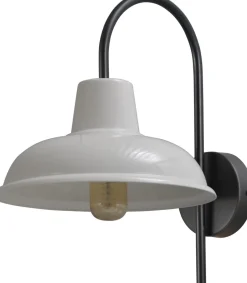 Masterlight Industrie Hotelleuchte E27 in Weiß< Wandleuchten|Küchenlampen