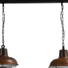 Masterlight Industrie Pendelleuchte E27 Industrie in Rost Braun< Industrie Lampen|Vintage Lampen