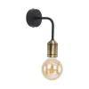 Jupiter Industrie Wandlampe LORELEIA in Schwarz Messing< Küchenlampen|Vintage Lampen
