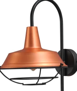 Masterlight Industrie Wandleuchte Kupfer Schirm Ø25cm PRATO< Wandleuchten|Küchenlampen
