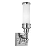Elstead Jugendstil Bad Lampe LED Chrom Weiß IP44 Wand< Wandleuchten|Badezimmer Lampe