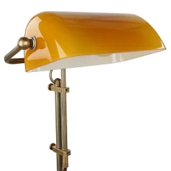 Schreibtischlampen|Metall Lampen*Berliner Messingleuchten Jugendstil Bankerleuchte Bankerlampe