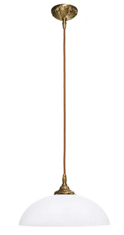 Giovanni Battista Jugendstil Deckenlampe mit Glasschirm Handarbeit< Deckenleuchten|Flurlampen