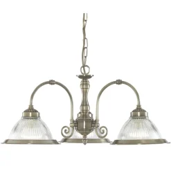 Searchlight Jugendstil Hängeleuchte mit Glasschirm Antik< Glaslampen|Jugendstil Lampen