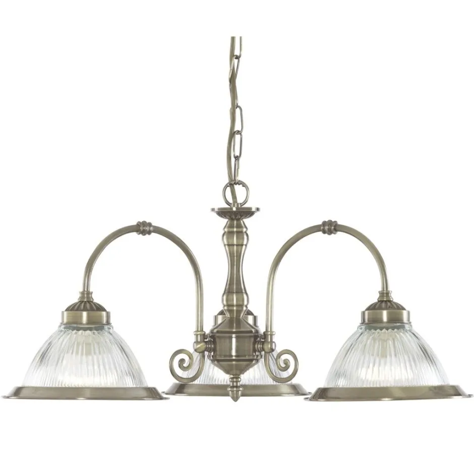 Searchlight Jugendstil Hängeleuchte mit Glasschirm Antik< Glaslampen|Jugendstil Lampen