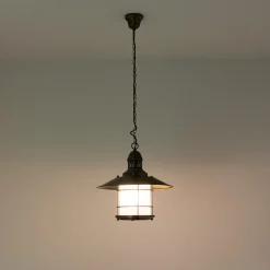 Hängelampen|Esszimmer Lampen*Rabalux Jugendstil Hängeleuchte Sudan in Messing Optik