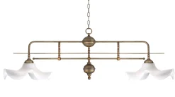 Hängelampen|Esszimmer Lampen*Giovanni Battista Jugendstil Hängeleuchte Weiß Esszimmer