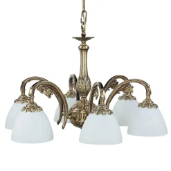 Giovanni Battista Jugendstil Kronleuchter Esszimmer< Glaslampen|Metall Lampen