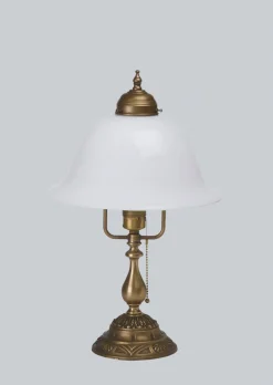 Berliner Messingleuchten Jugendstil Tischleuchte Messinglampen< Tischlampen|Schlafzimmer Lampen