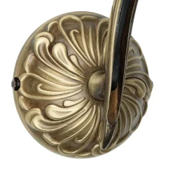 Glaslampen|Metall Lampen*Giovanni Battista Jugendstil Wandleuchte E14 Elisa