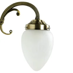 Glaslampen|Jugendstil Lampen*Easylight Jugendstil Wandleuchte Wandlampe Zugschalter E14 MAYA