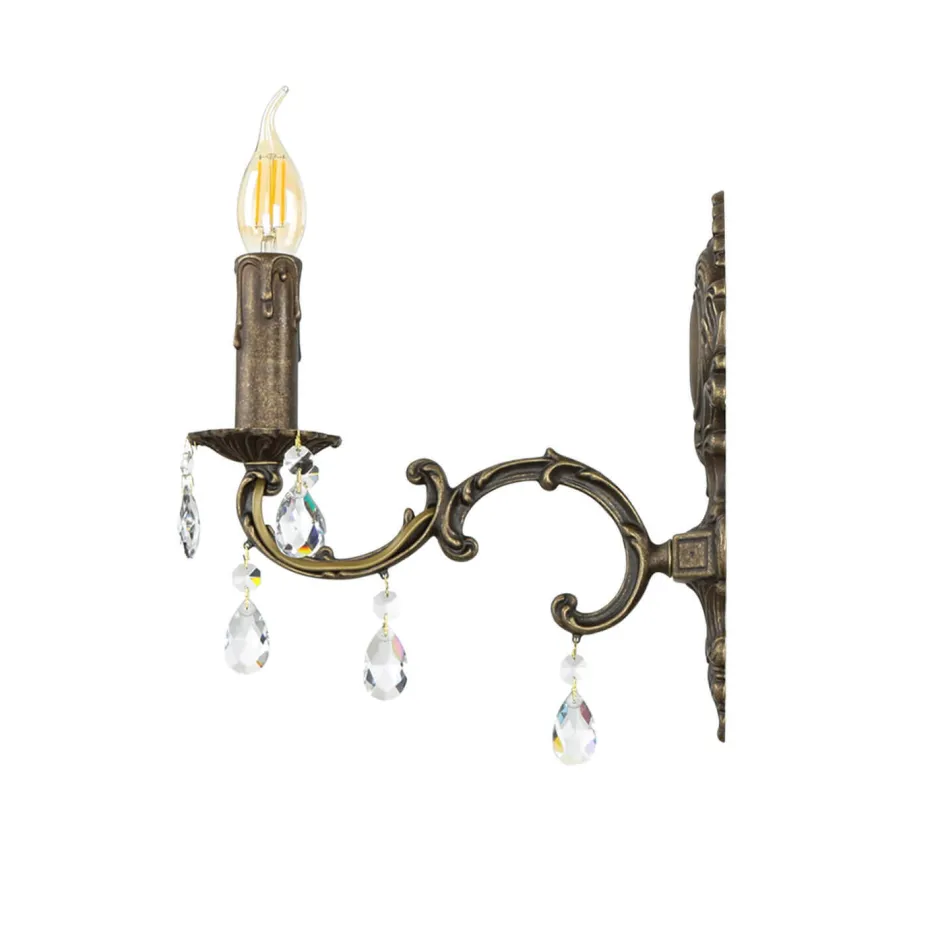 Giovanni Battista Jugendstil Wandleuchter E14 Venezia< Wandleuchten|Esszimmer Lampen