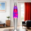 Retro Lampen|Lavalampen*Easylight Jugendzimmer Lavalampe Lila Rot TIMMY Partylicht