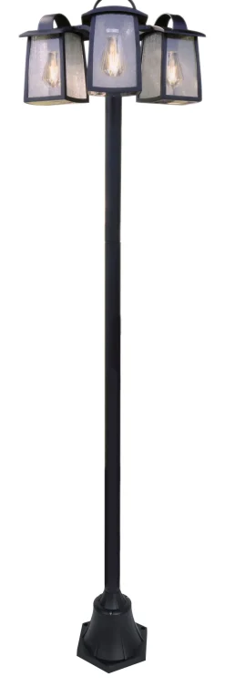 Eco-Light Kandelaber Aluminium Glas E27 IP44 195 cm Vintage< Vintage Lampen|Metall Lampen