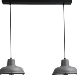 Industrie Lampen|Vintage Lampen*Masterlight Küchenlampe in Anthrazit