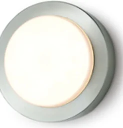 Easylight Kellerleuchte LED Edelstahl IP44 Weiß rund 350 lm< Metall Lampen|Moderne Außenleuchten