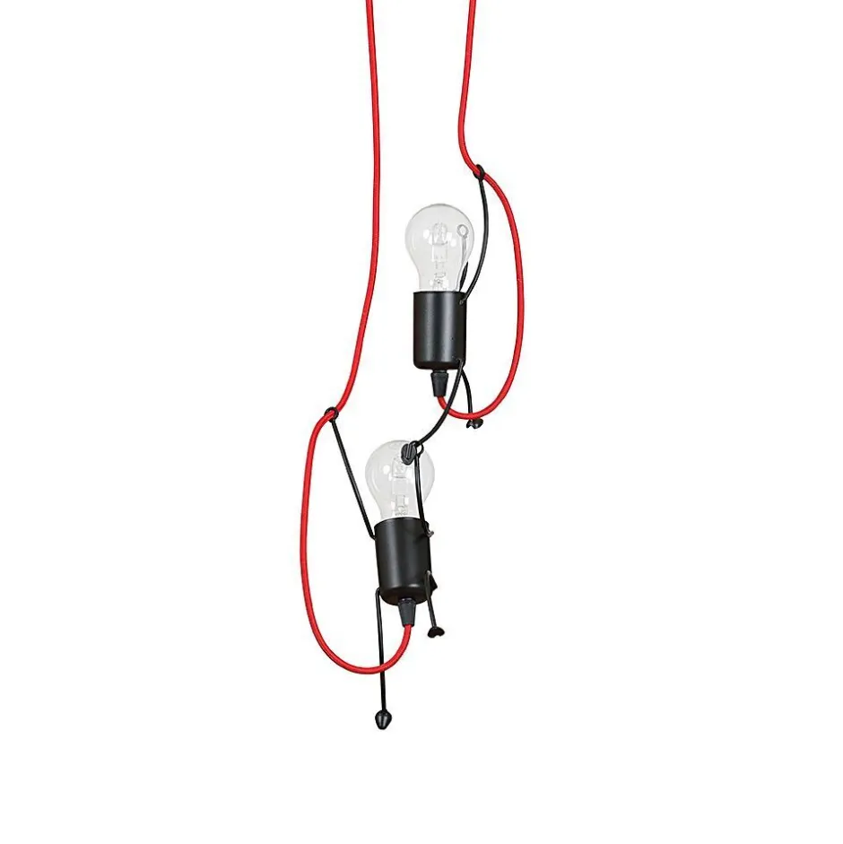 Emibig Kinderzimmerlampe Bobby Schwarz Rot Abenteuer<Kinder Kinderzimmerlampen|Kinderlampen